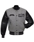 Spooky Angel Halloween Varsity Jacket