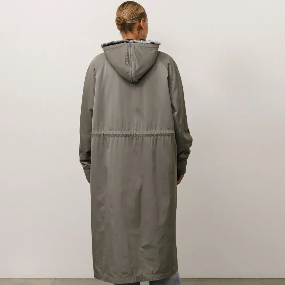 Stüssy Fur Hood Long Parka
