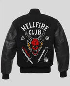 Stranger Things Hellfire Club Black Jacket