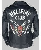 Stranger Things Hellfire Club Leather Jacket