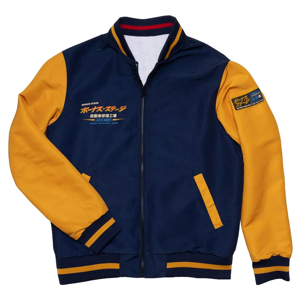 Street Fighter Collision Course Navy  Jacket For Men & Women

