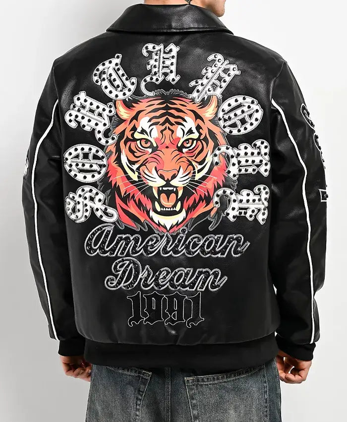 Stud Tiger Southpole Bomber Jacket