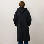 Stüssy Fur Hood Long Parka Black  For Men & Women
