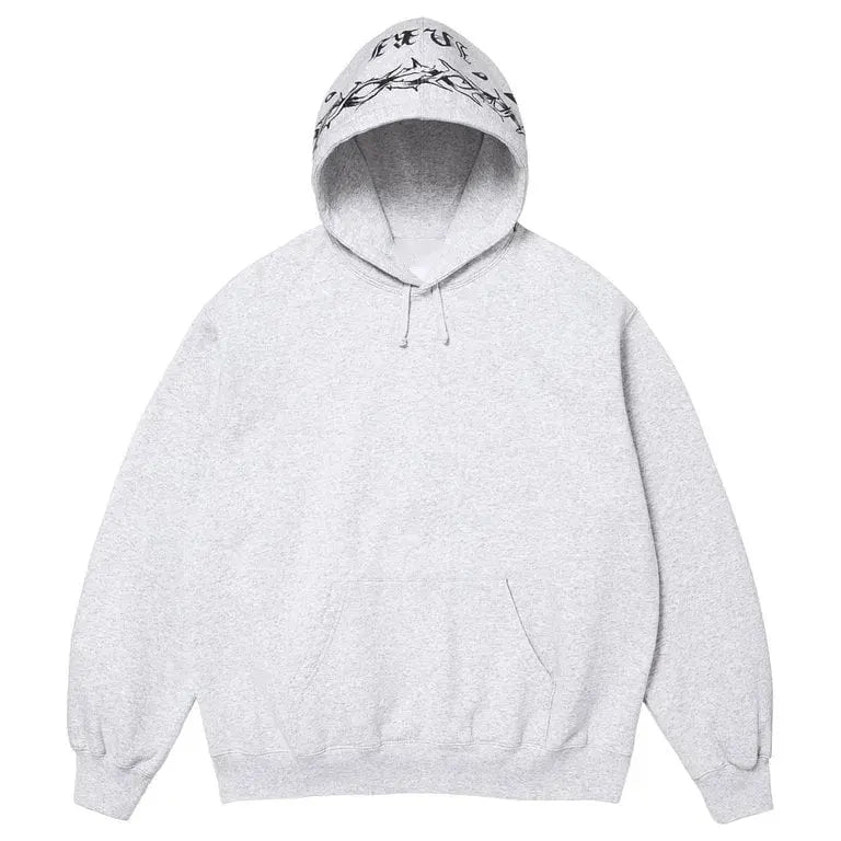 Supreme 2026 Forever Hooded Grey Sweatshirt