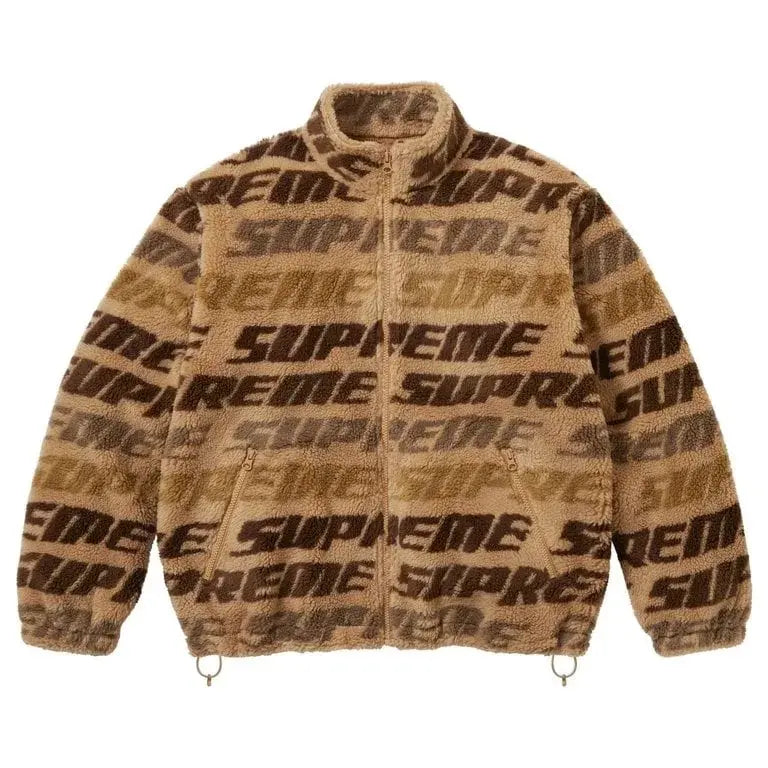 Supreme Repeat Jacquard Fleece Jacket