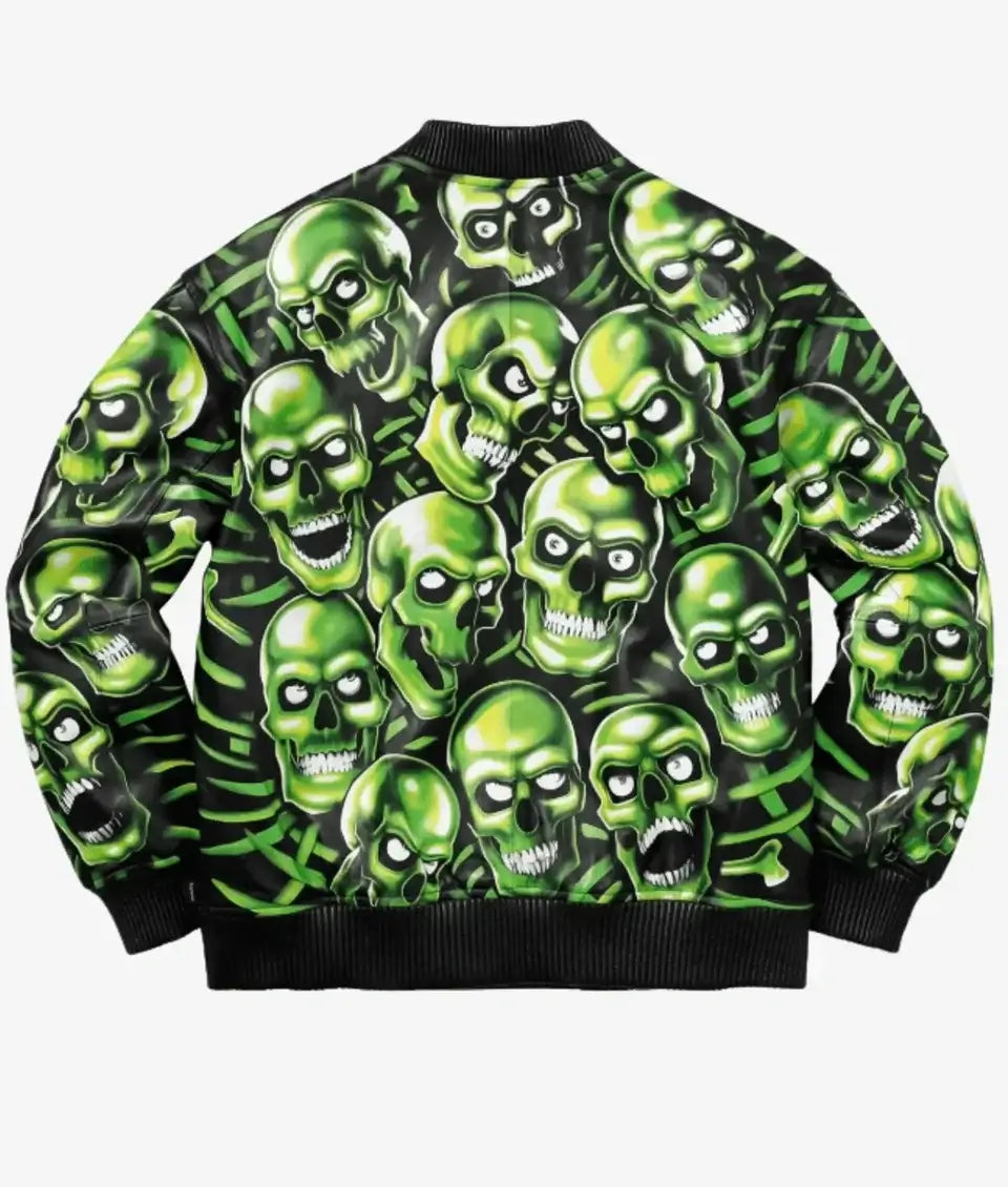 Supreme Skull Pile Bomber Jacket