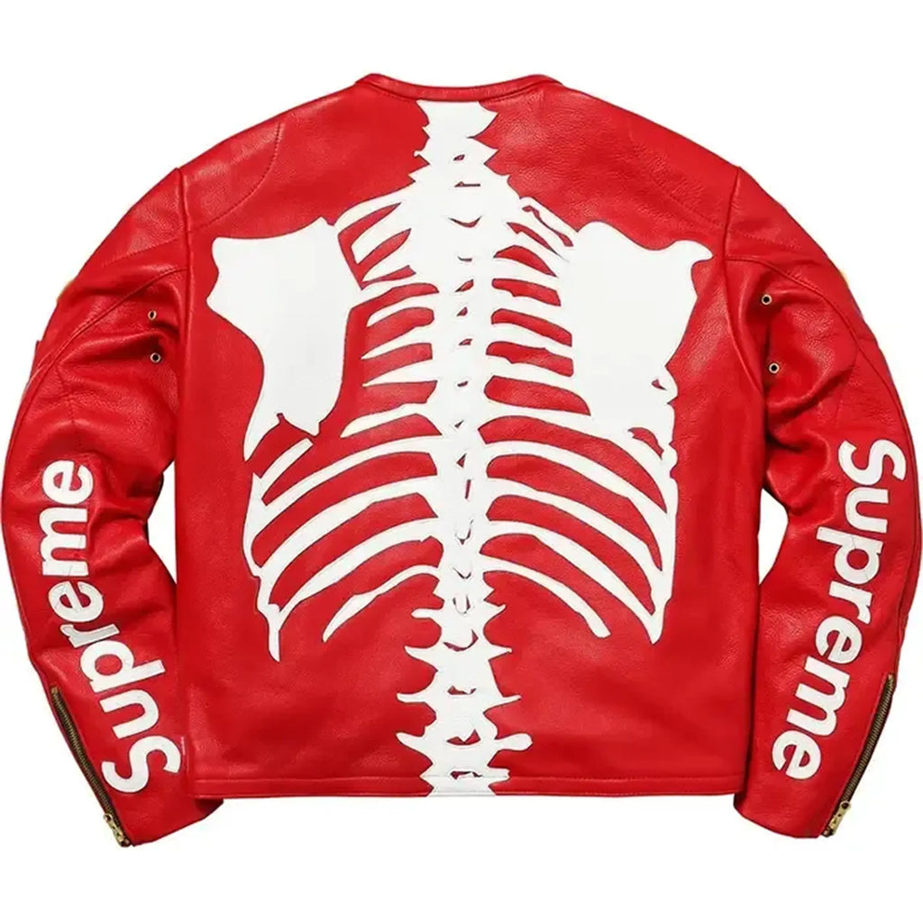 Supreme Vanson Leather Bones Jacket