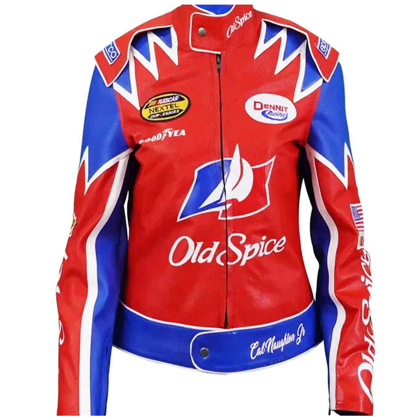 Talladega Nights Old Spice Racing  Red | Blue Jacket