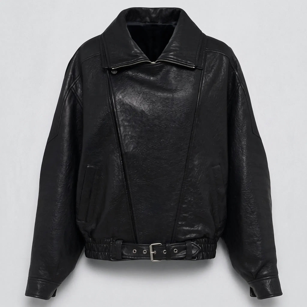 Taylor swift NYC 2026 YSL Leather Jacket 