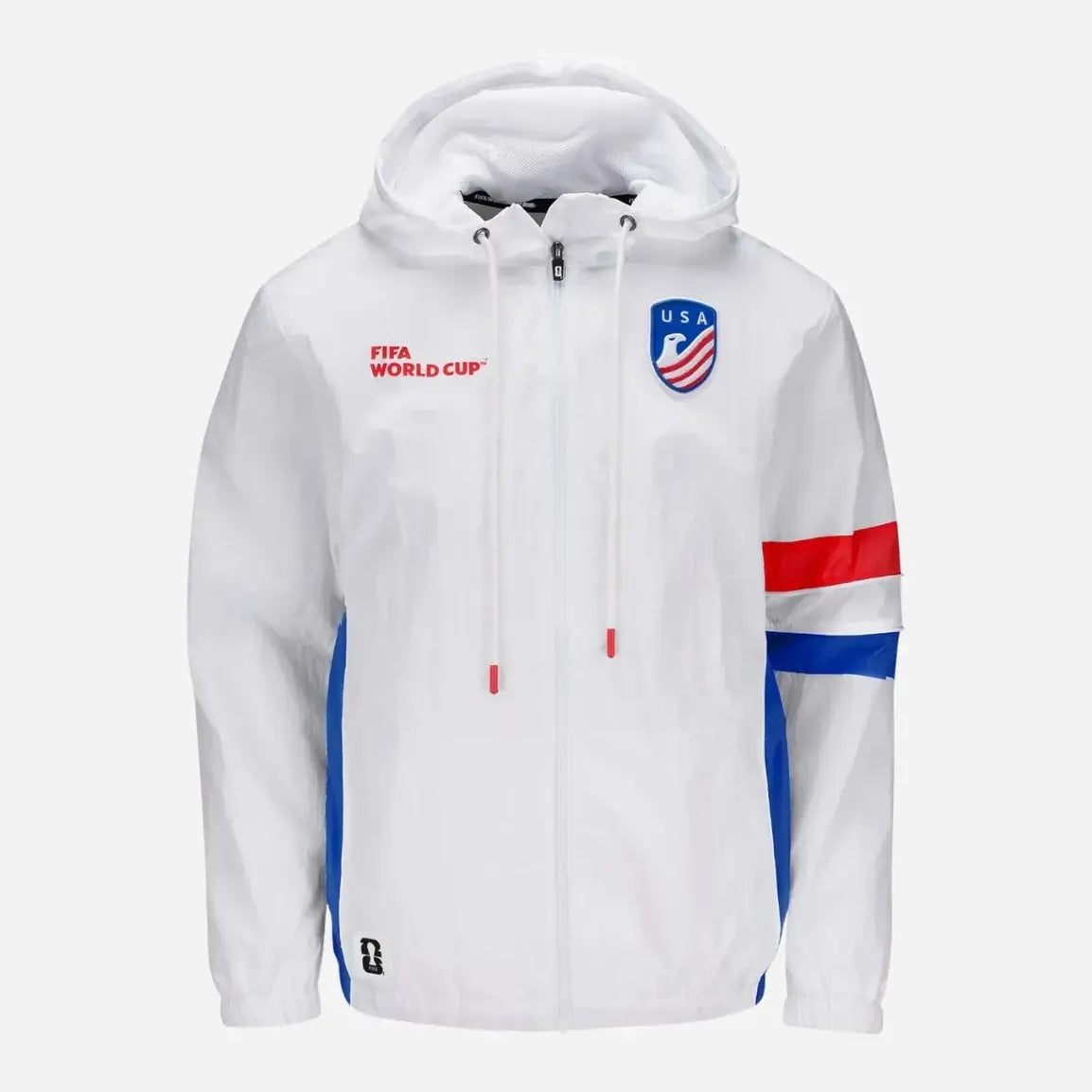 Team  2026 USA FIFA World Cup Windbreaker White Jacket