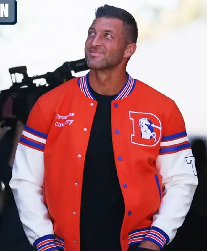 Tim Tebow Denver Broncos Varsity Jacket