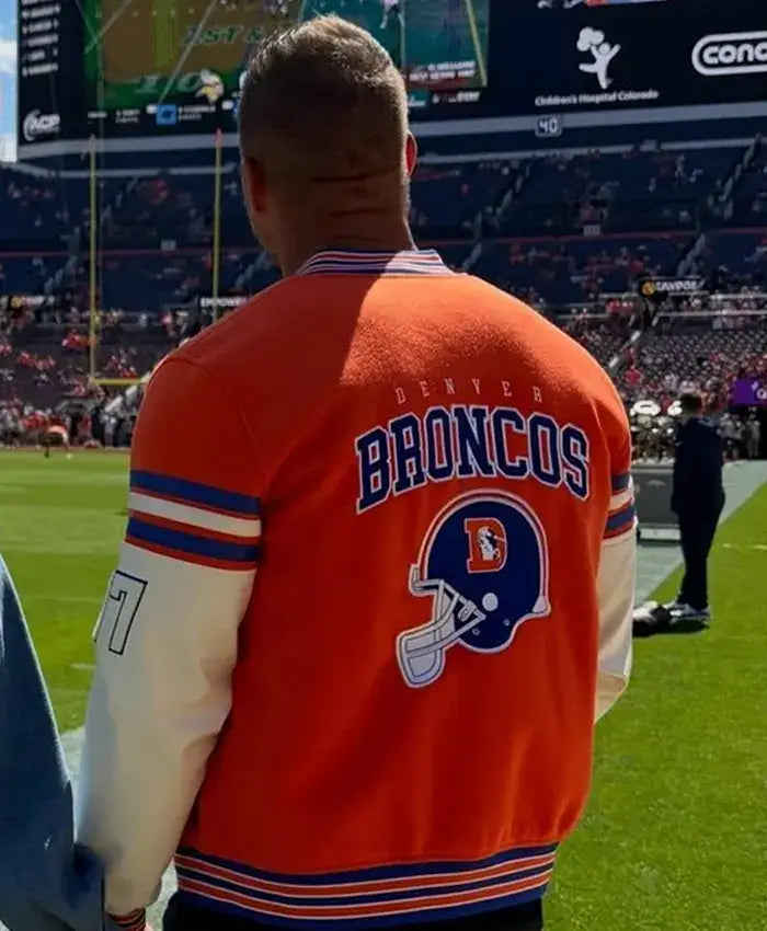 Tim Tebow Denver Broncos Varsity Red Jacket