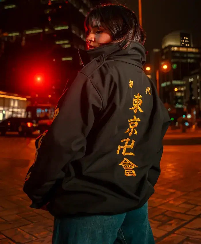 Tokyo Revengers Toman Oversized Black Jacket