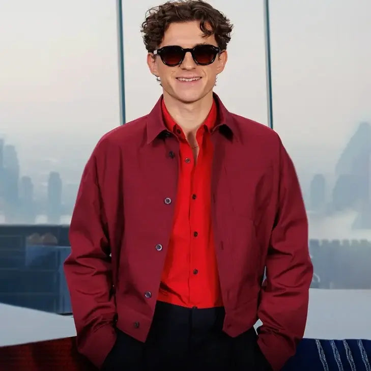 Tom Holland Brand New Day New York Photocall Jacket