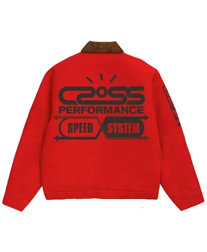 Travis Scott Cactus Jack Speed System Red Jacket