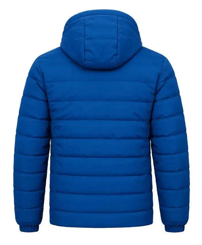 UEFA Portugal Cristiano Ronaldo Blue Puffer Jacket