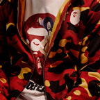 UNDEFEATED x BAPE Full Zip Hoodie 