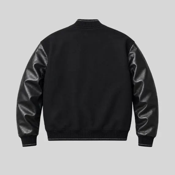 US Nike Football Nil Roster Black Varsity Jacket