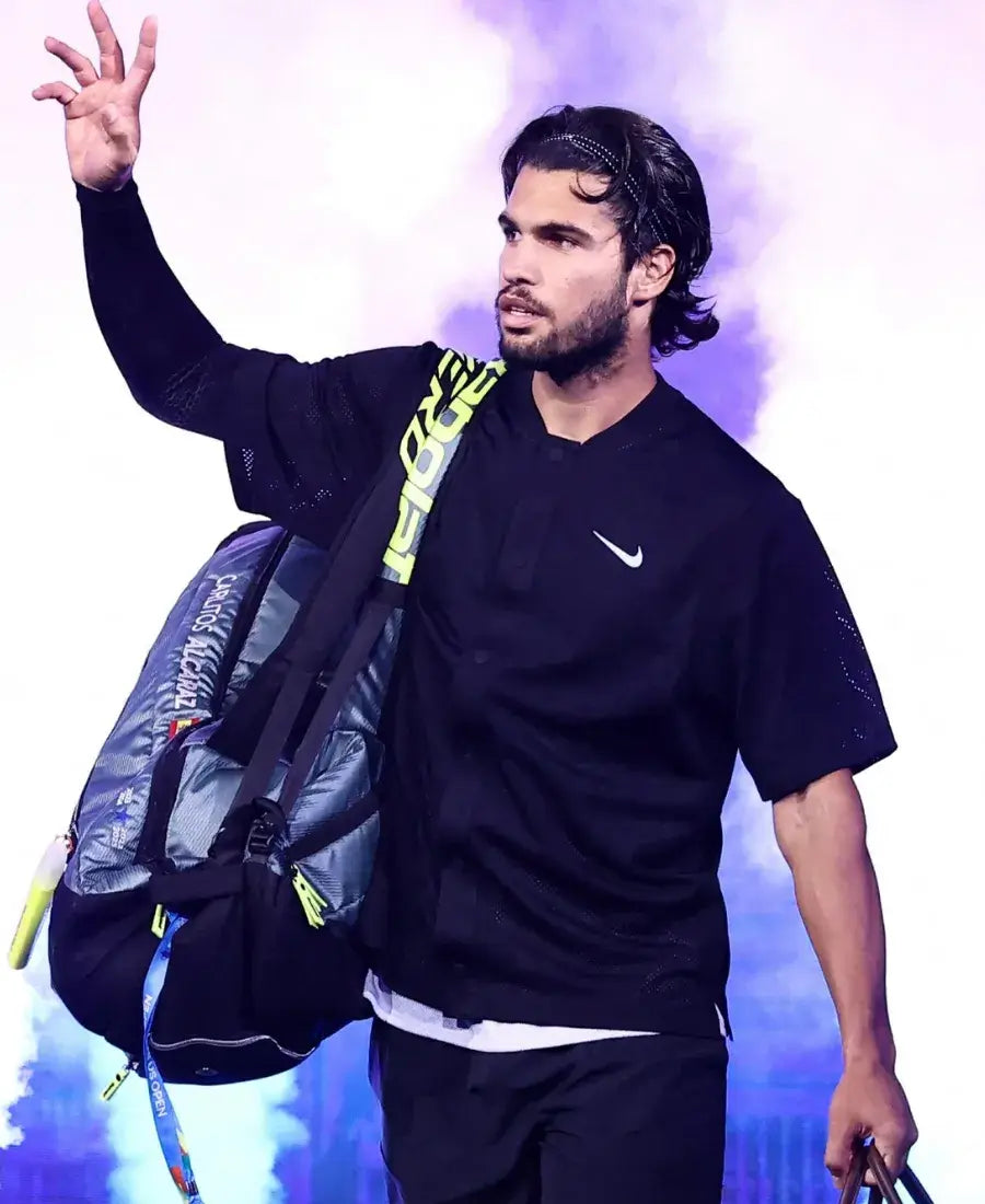 US Open 2026 Carlos Alcaraz Black Shirt