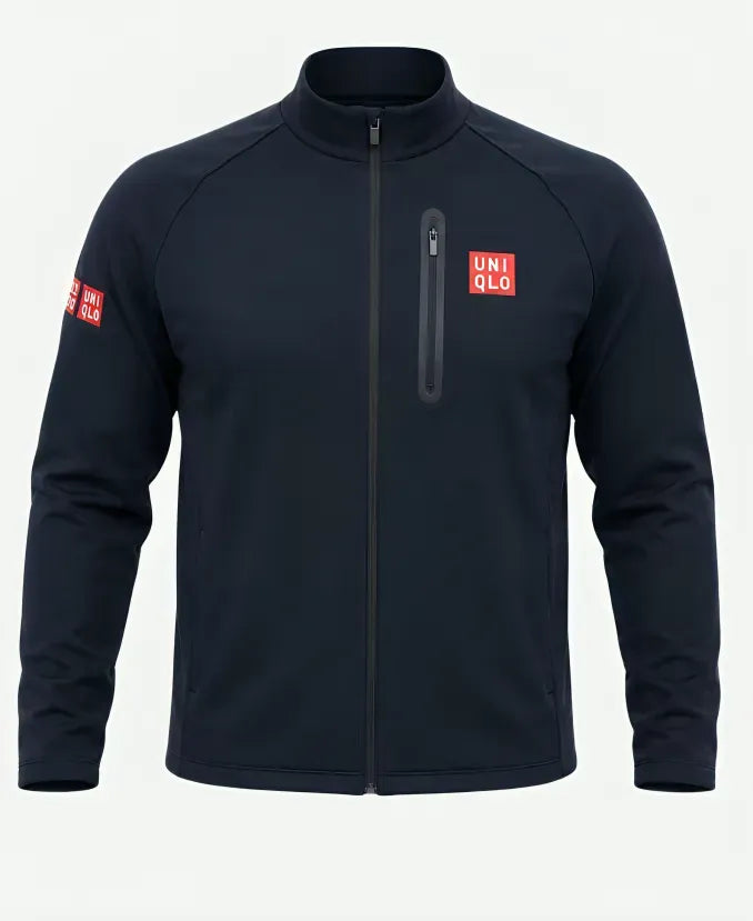 US Open 2026 Roger Federer Black Track Jacket