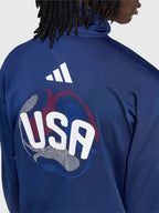 FIFA World Cup 2026 USA Track Navy Blue Zipper Jacket