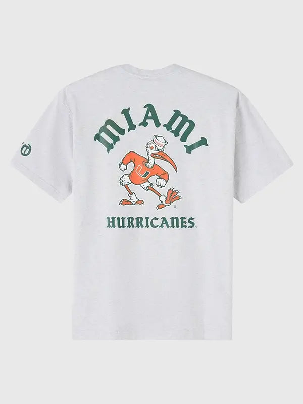 University of Miami OVO White T-Shirt For Men & Women