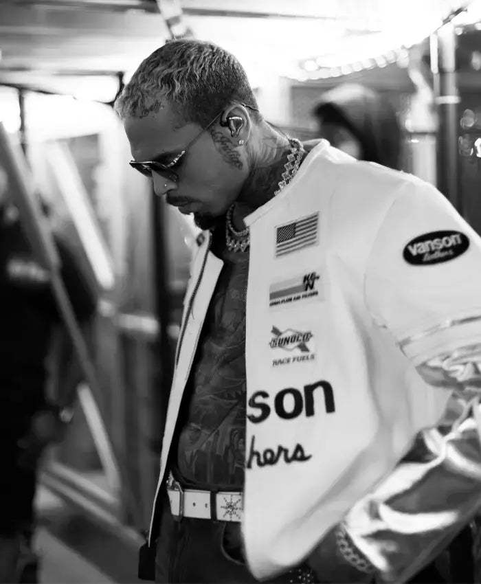 Vanson Leathers X Chris Brown Jacket
