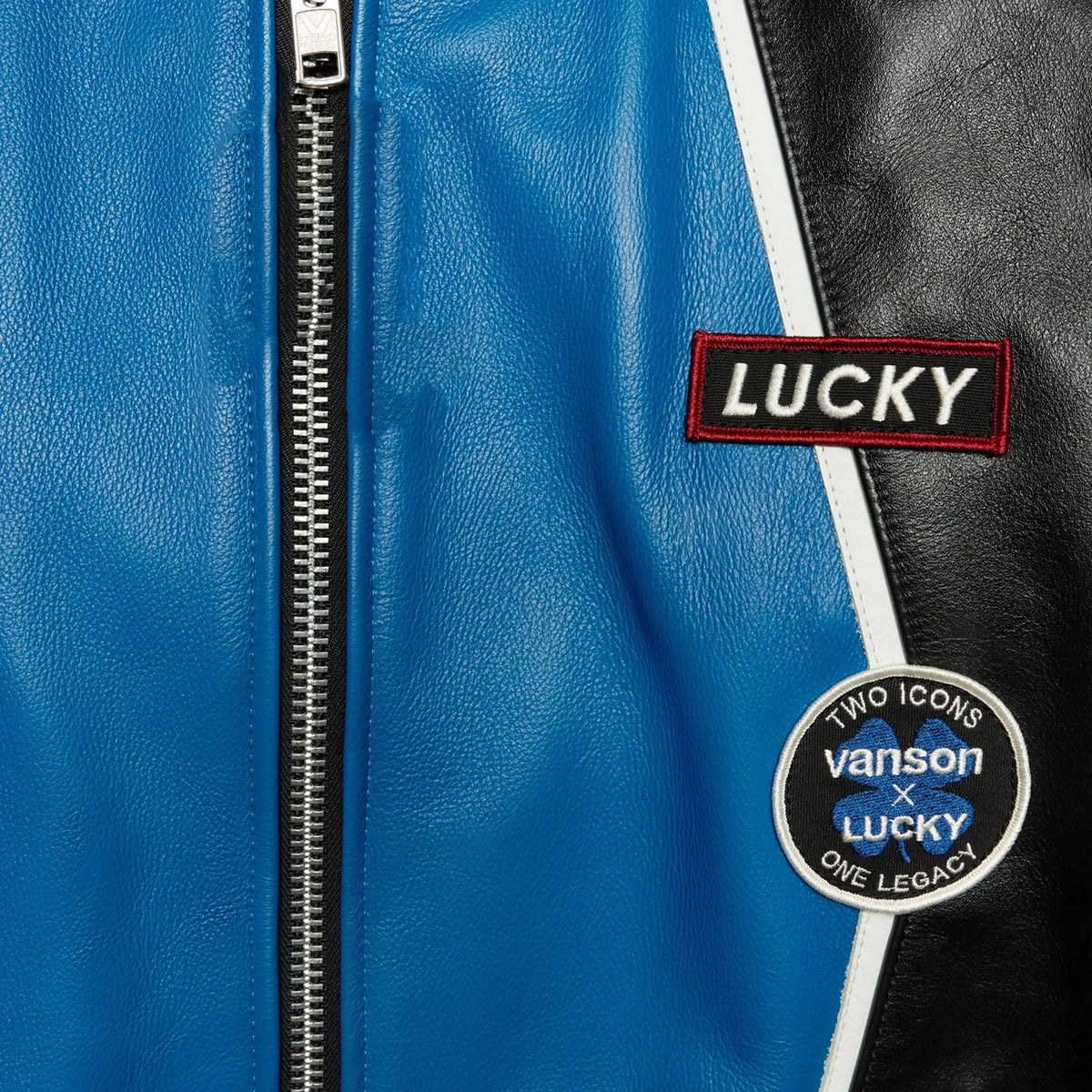 Vanson x Lucky Brand Leather Jacket For Men & Women