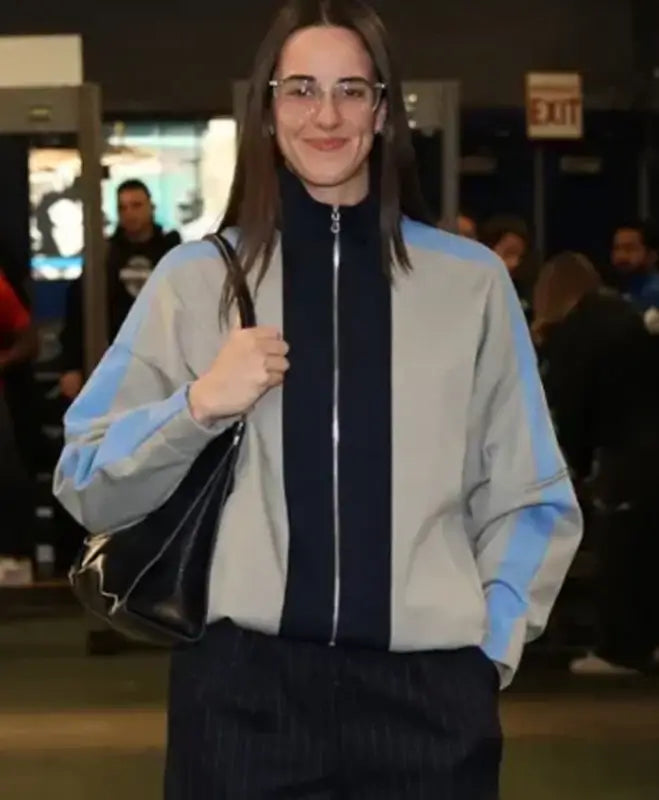 WNBA Caitlin Clark Pregame Arrival Jacket
