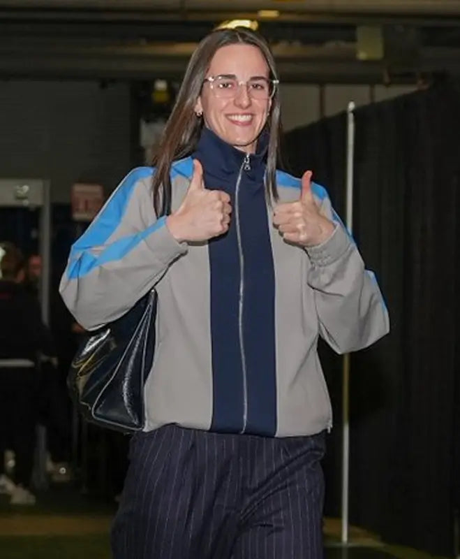 WNBA Caitlin Clark Pregame Arrival Jacket For Men & Black