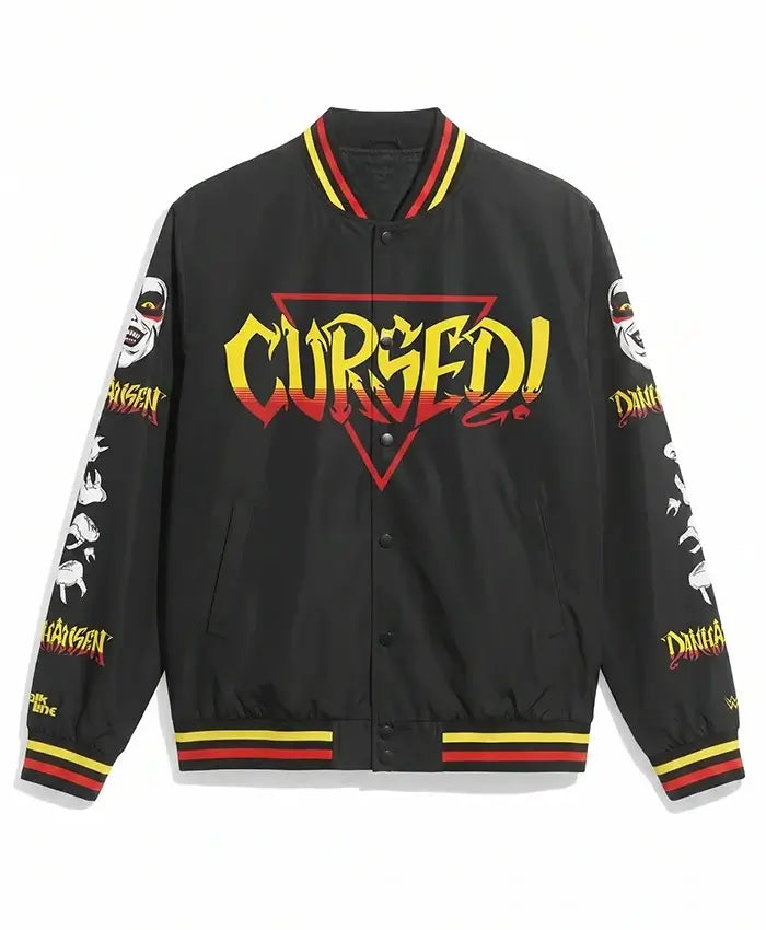 WWE Danhausen Black Fanimation Jacket
