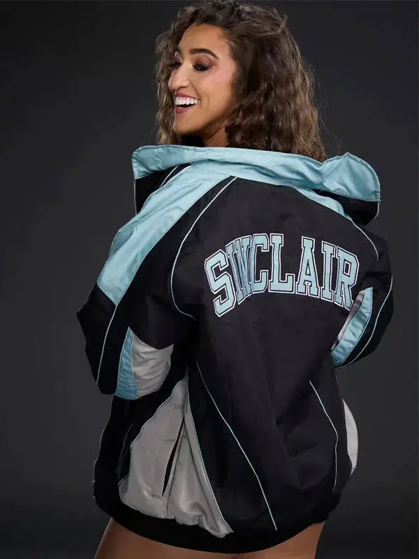 WWE NXT Wrestler Wren Sinclair WrenQCC Black Jacket