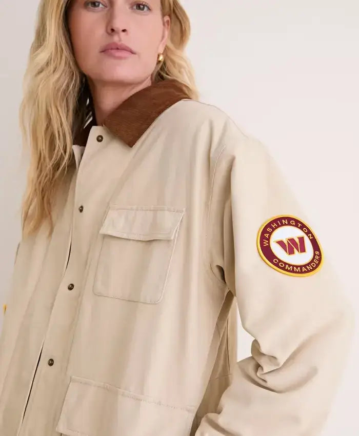 Washington Commanders Tuckernuck Barn Jacket For Women