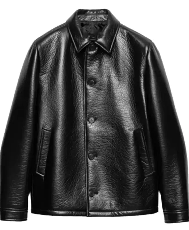 William Nylander Black Leather Jacket For Men & Women