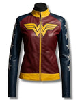 Wonder Woman Costume Leather Jacket