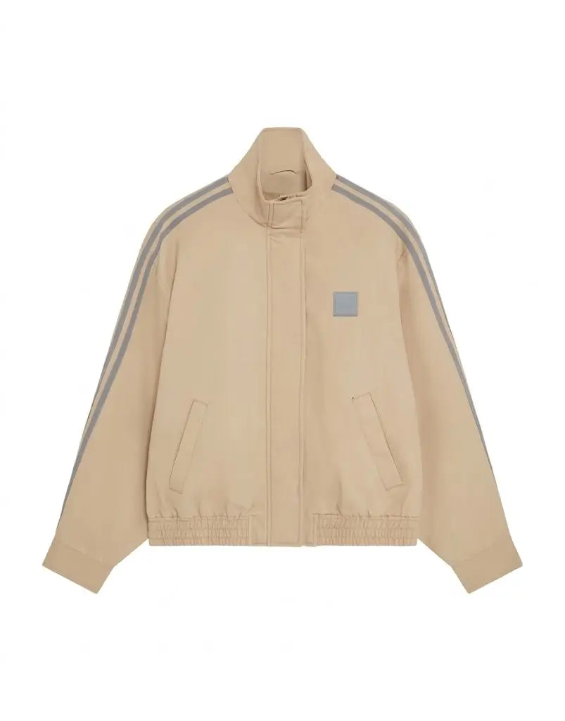 adidas x ASOS Oversized Track Beige Jacket For Women