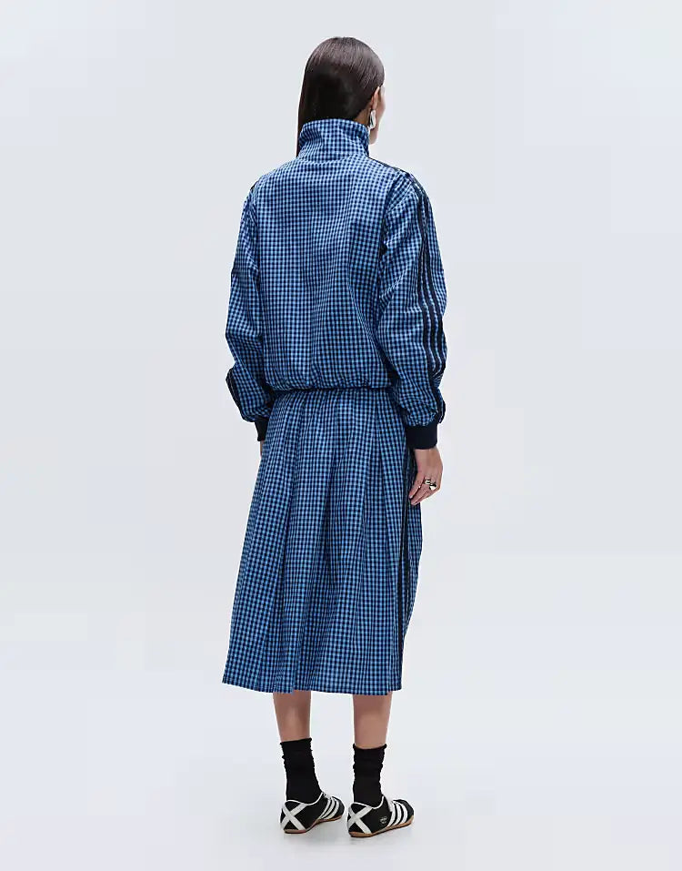 adidas x ASOS blue gingham jacket For Women