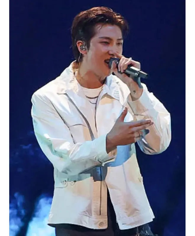 iHeart Radio 2026 RM White Jacket For Men & Women