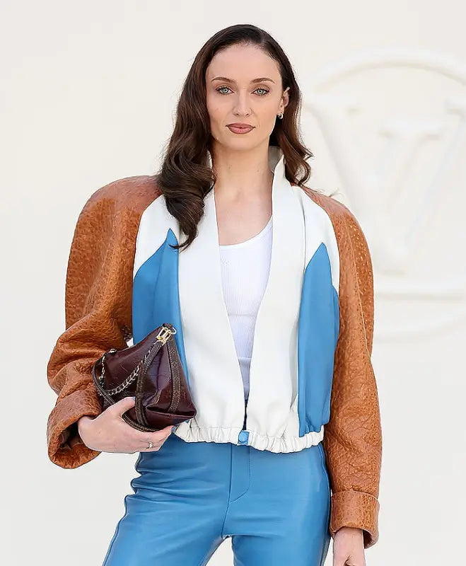 Week Sophie Paris Fashion Turner Leather Jacket