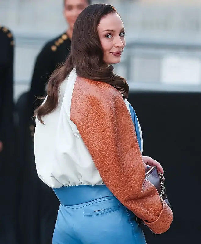 Week Sophie Paris Fashion Turner Leather Jacket