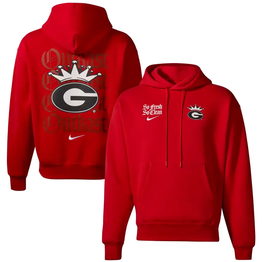Nike x UGA x Outkast Red Crown Hoodie