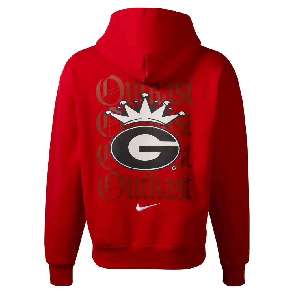 Nike x UGA x Outkast Red Crown Hoodie