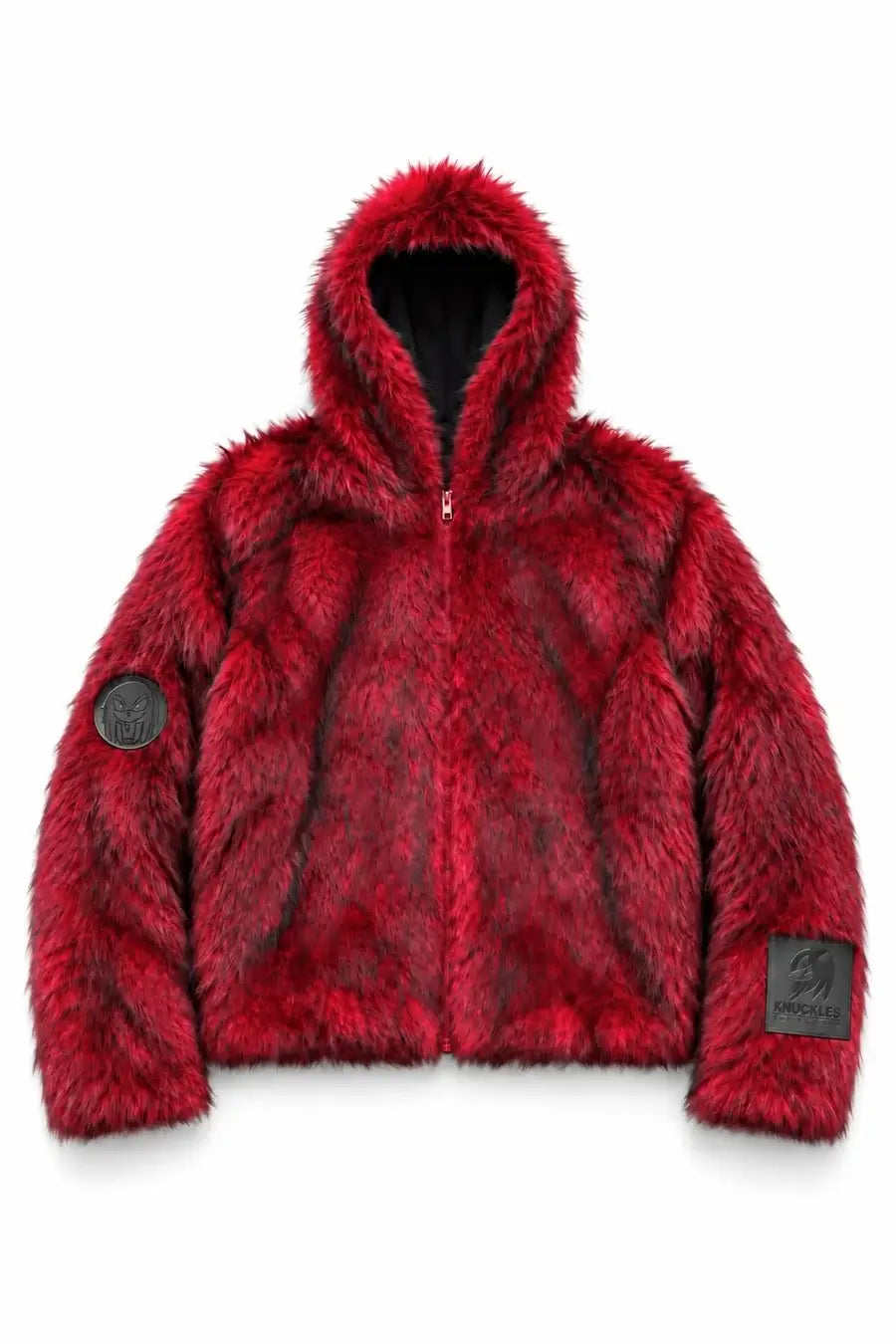 neptun x sonic  Knuckles Fluffy Jacket For Women