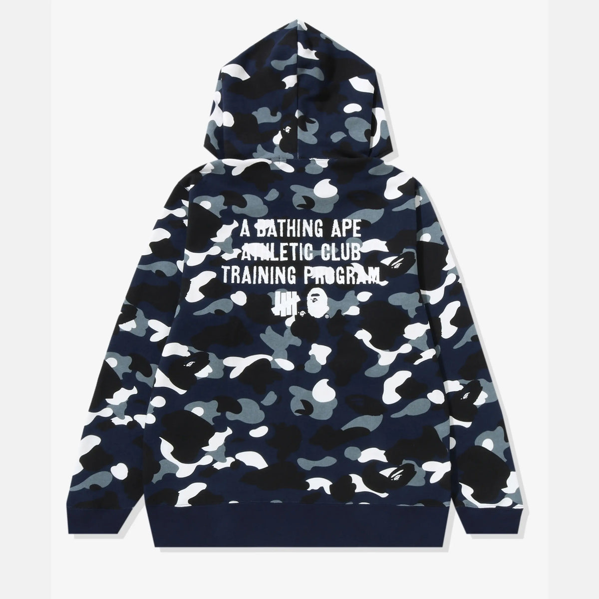 UNDEFEATED x BAPE 2026 Full Zip Hoodie For Men & Women