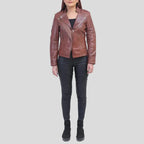 brown jacket
